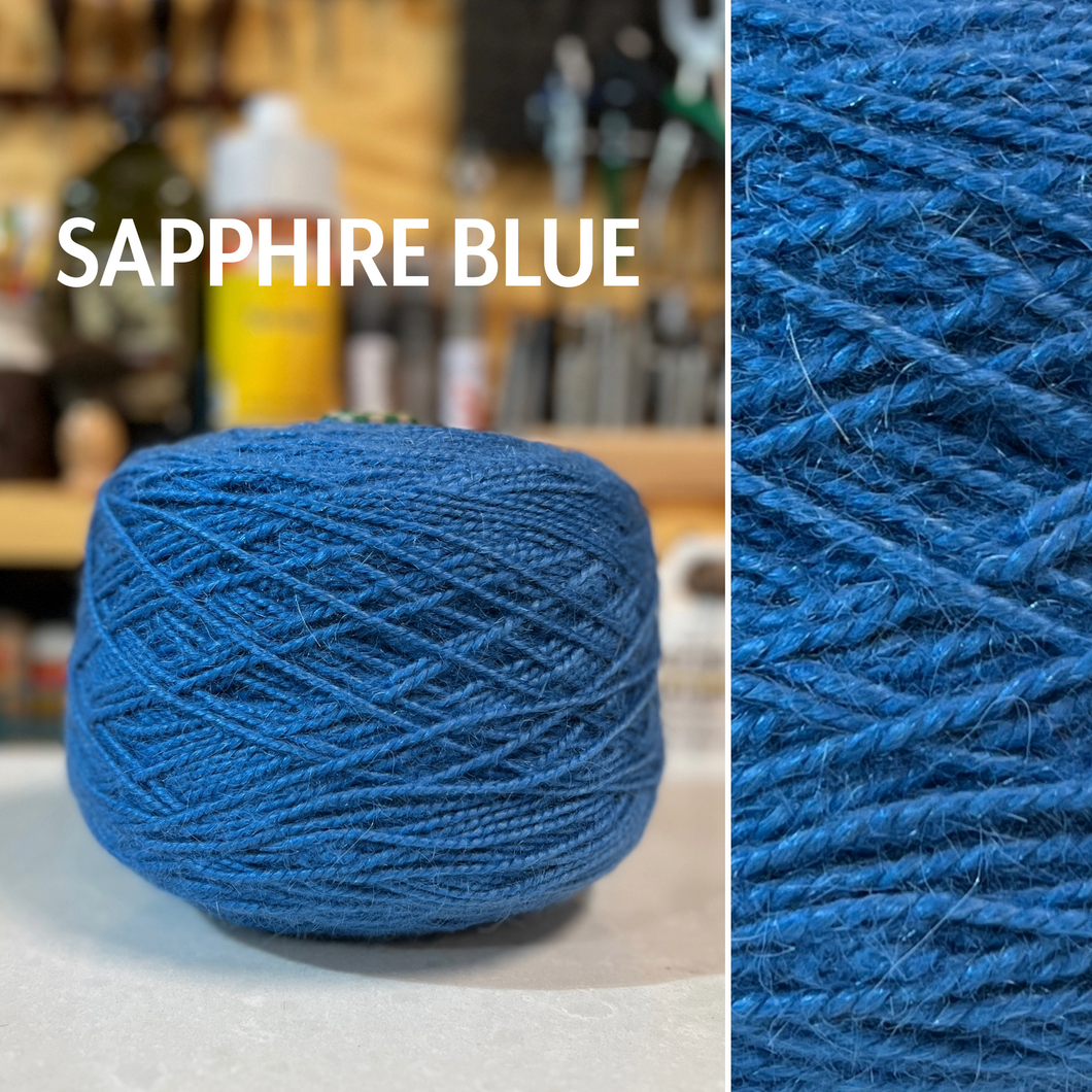 *ODD LOT* Sapphire Blue 2 Ply